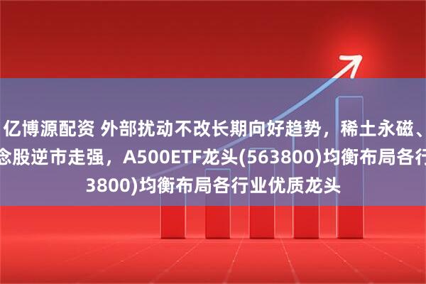 亿博源配资 外部扰动不改长期向好趋势，稀土永磁、国产软件概念股逆市走强，A500ETF龙头(563800)均衡布局各行业优质龙头