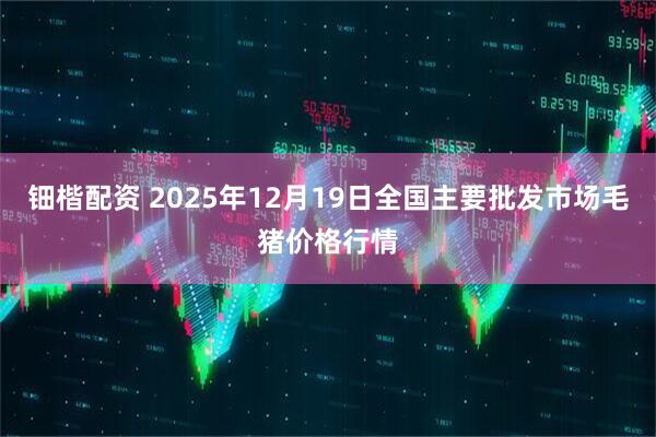 钿楷配资 2025年12月19日全国主要批发市场毛猪价格行情