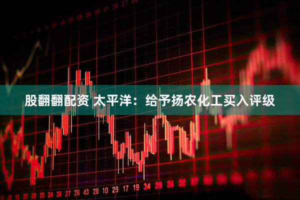 股翻翻配资 太平洋：给予扬农化工买入评级